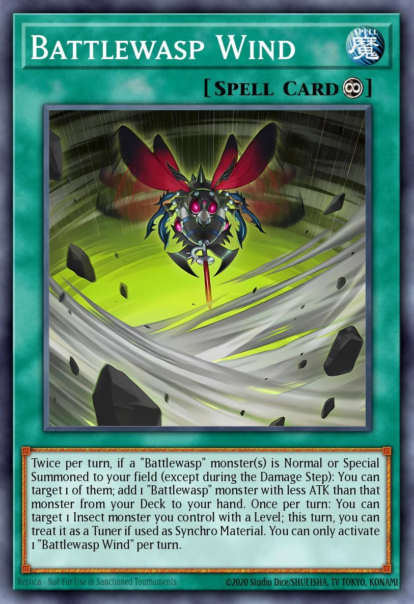 Battlewasp Wind Rage of the Abyss card