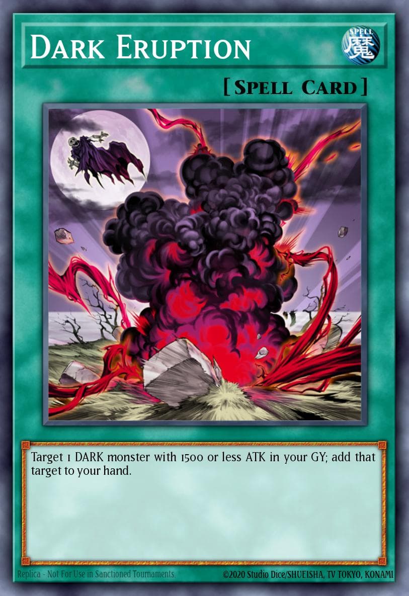 Dark Eruption Gates of the Underworld Structure Deck card