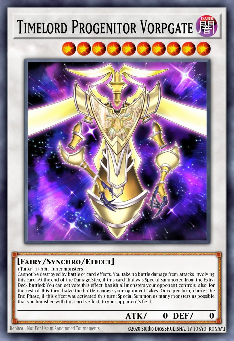 Timelord Progenitor Vorpgate Battles of Legend: Chapter 1 card