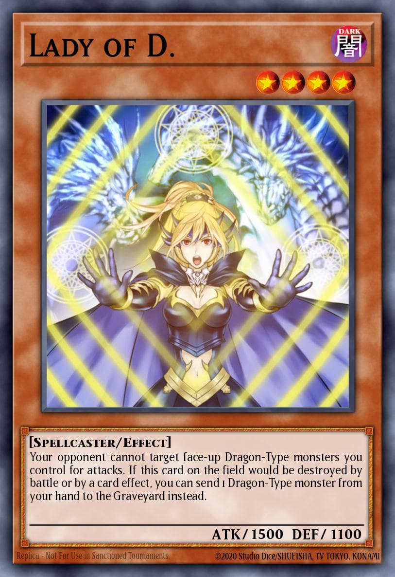 Lady of D. Galactic Overlord Sneak Peek Participation Card card