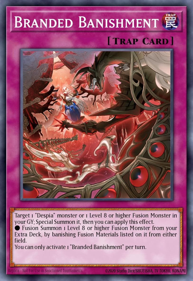 Branded Banishment THE CHRONICLES DECK: The Fallen & The Virtuous (All-Foil Edition) card
