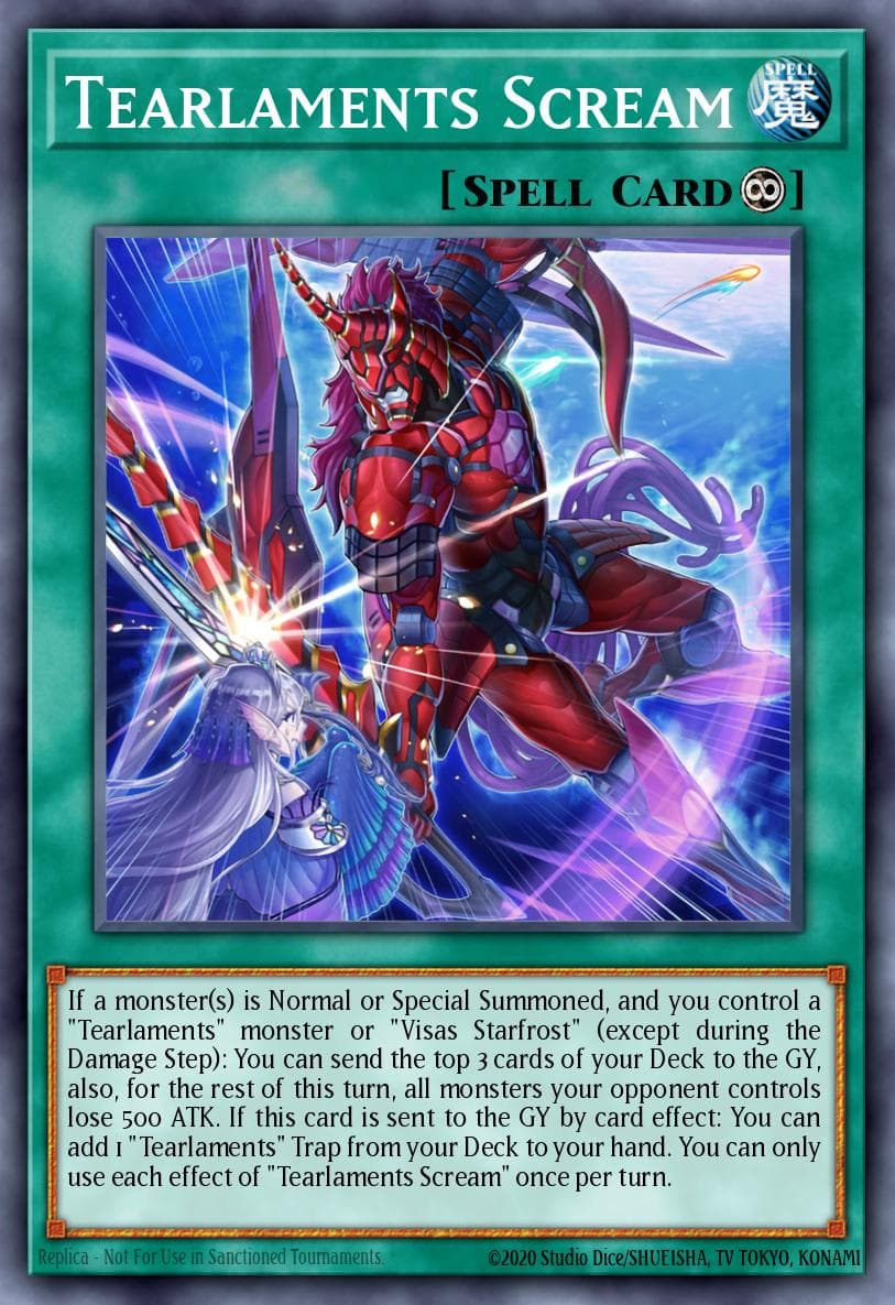 Tearlaments Scream Darkwing Blast card