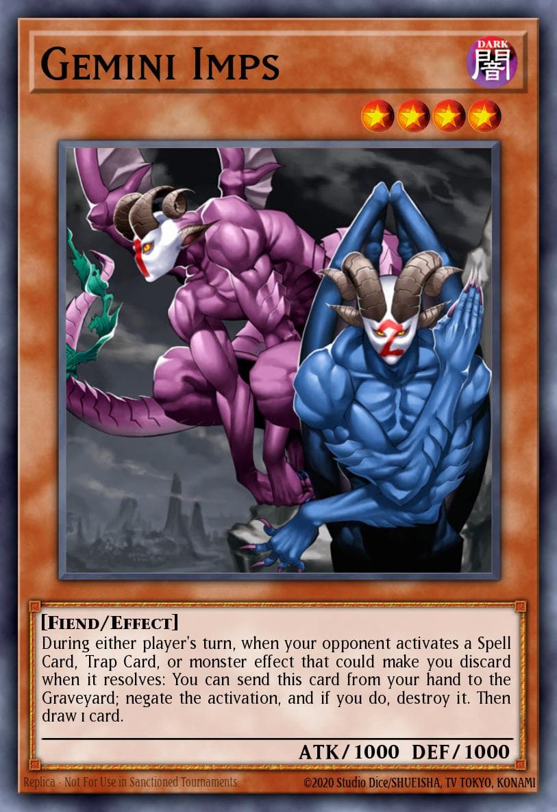 Gemini Imps Turbo Pack: Booster Eight card