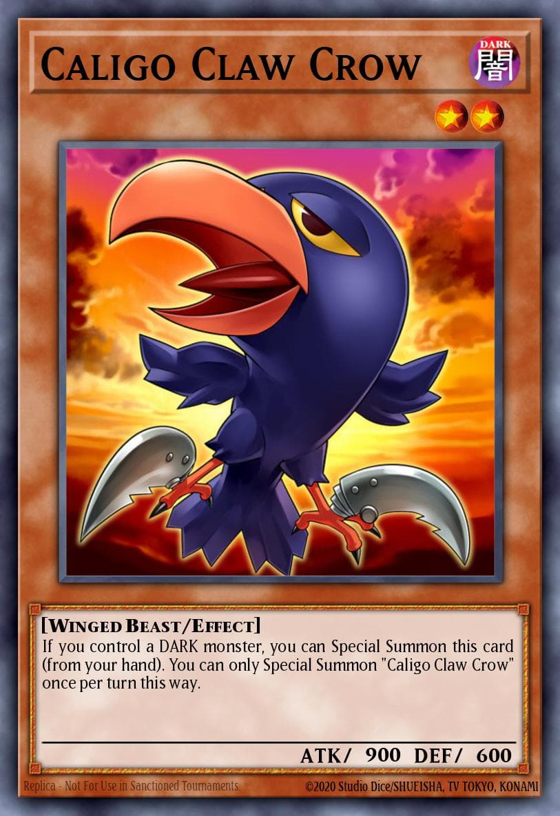 Caligo Claw Crow Super Starter: V for Victory card