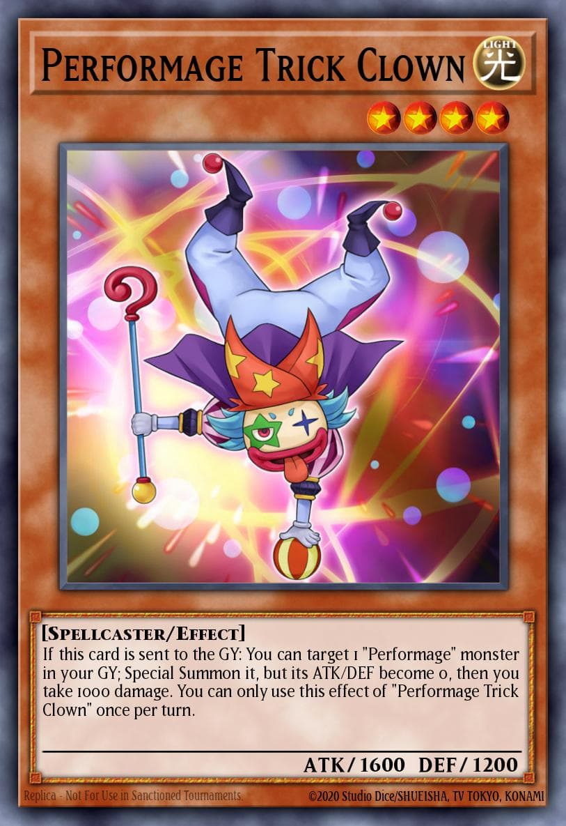 Performage Trick Clown Clash of Rebellions: Special Edition card