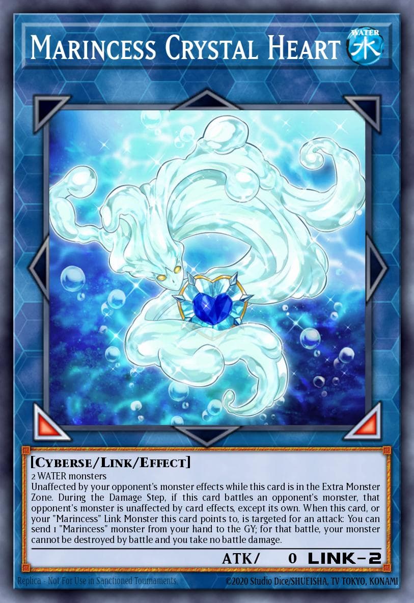 Marincess Crystal Heart Legendary Duelists: Duels From the Deep card