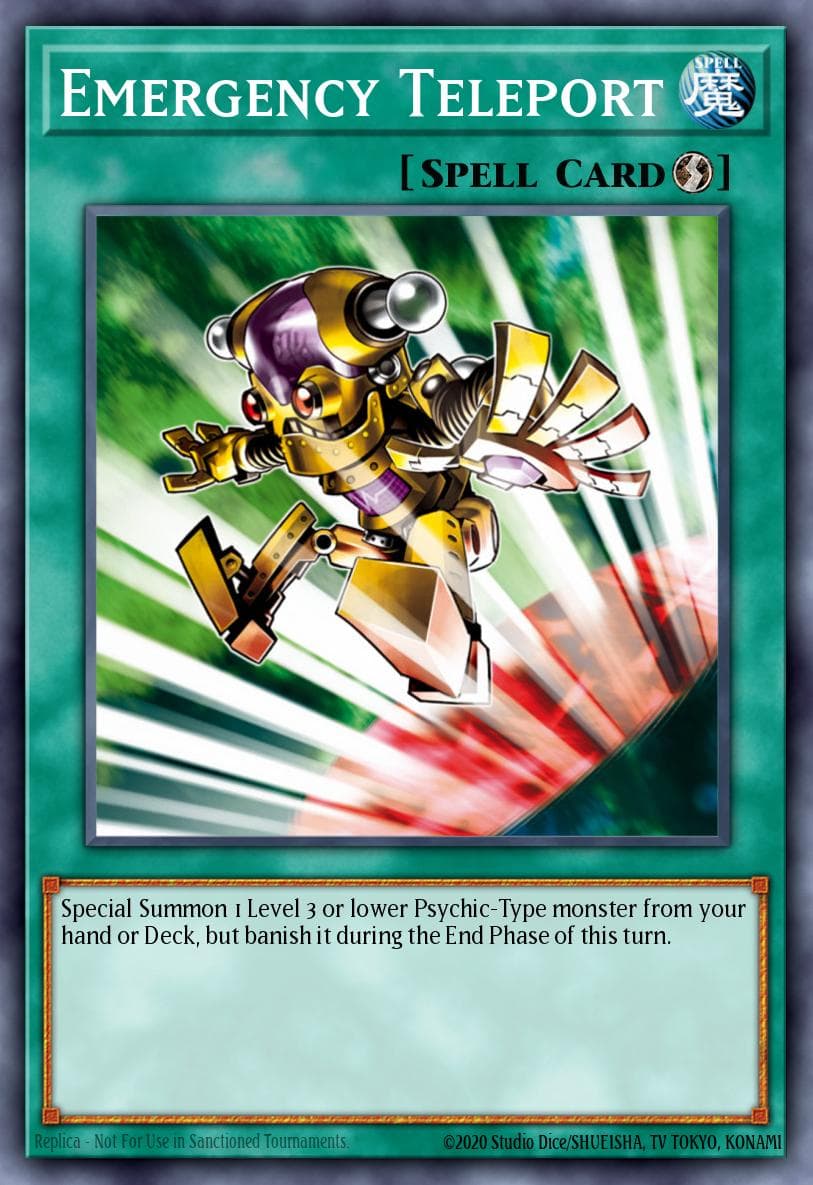 Emergency Teleport High-Speed Riders card