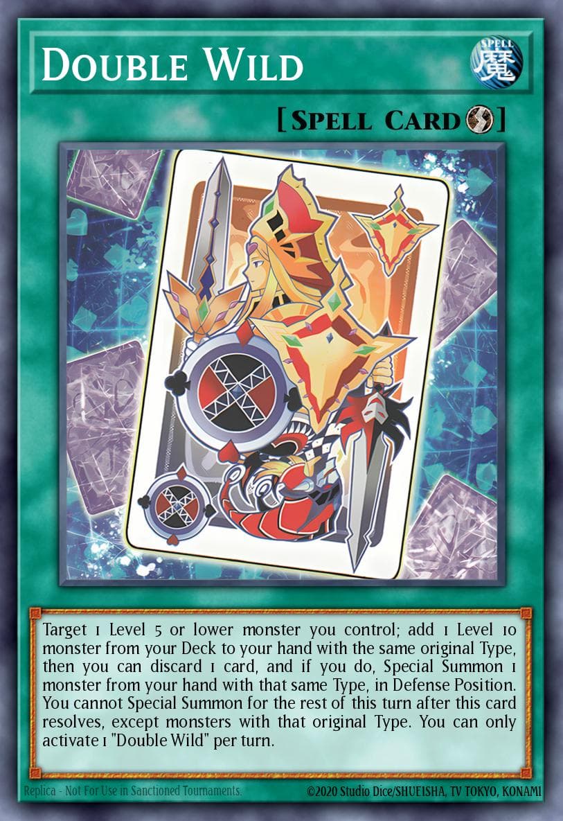 Double Wild Supreme Darkness card