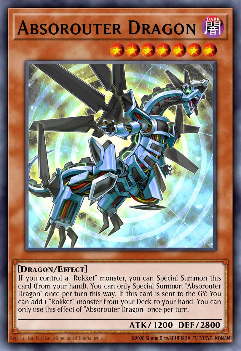 Absorouter Dragon Maze of Muertos card