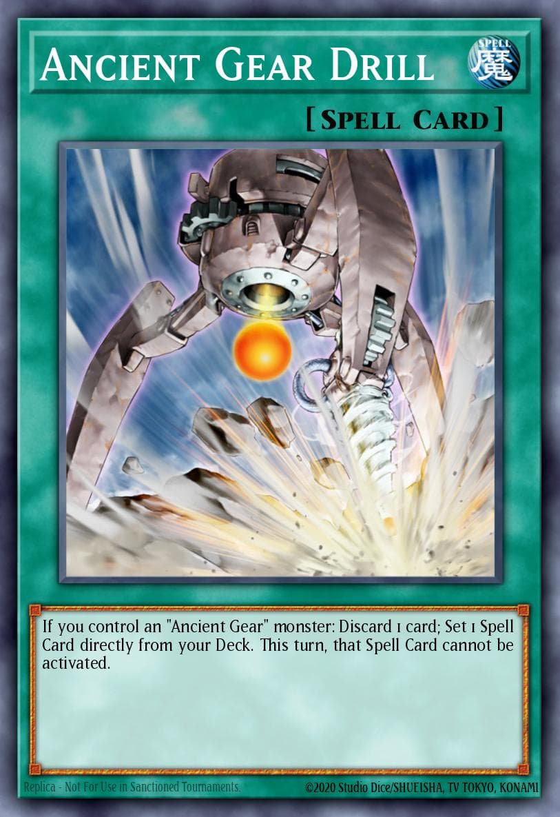 Ancient Gear Drill Dark Revelation Volume 4 card