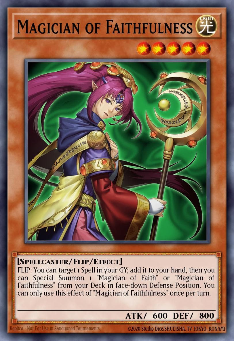 Magician of Faithfulness Duelist Nexus card
