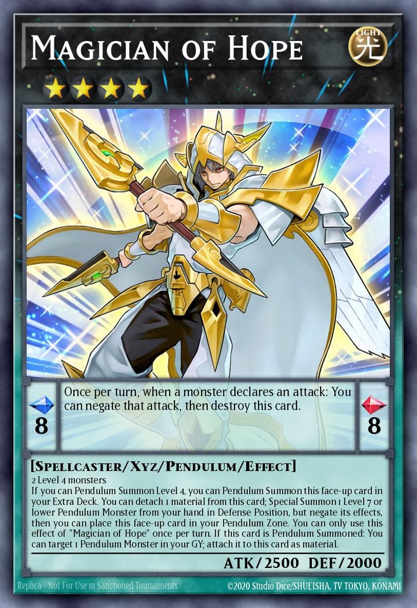 Magician of Hope Toon Chaos card