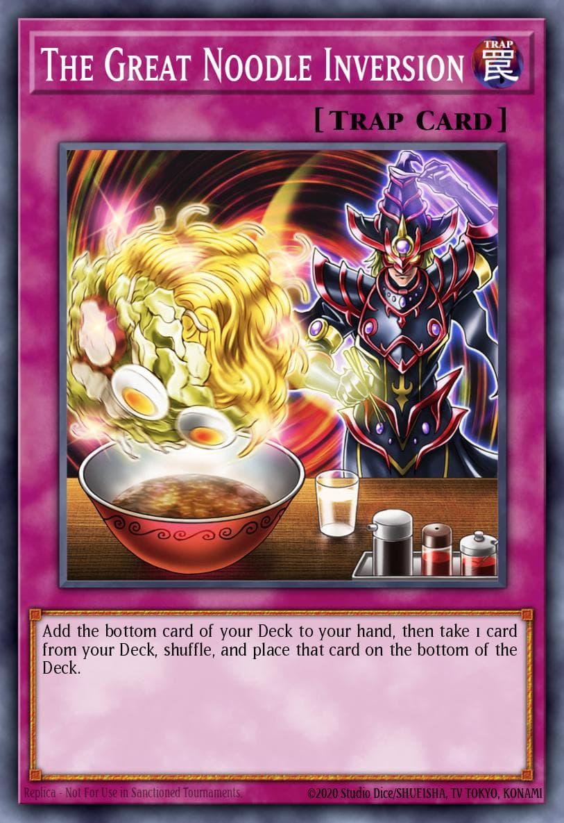 The Great Noodle Inversion 25th Anniversary Tin: Dueling Heroes Mega Pack card