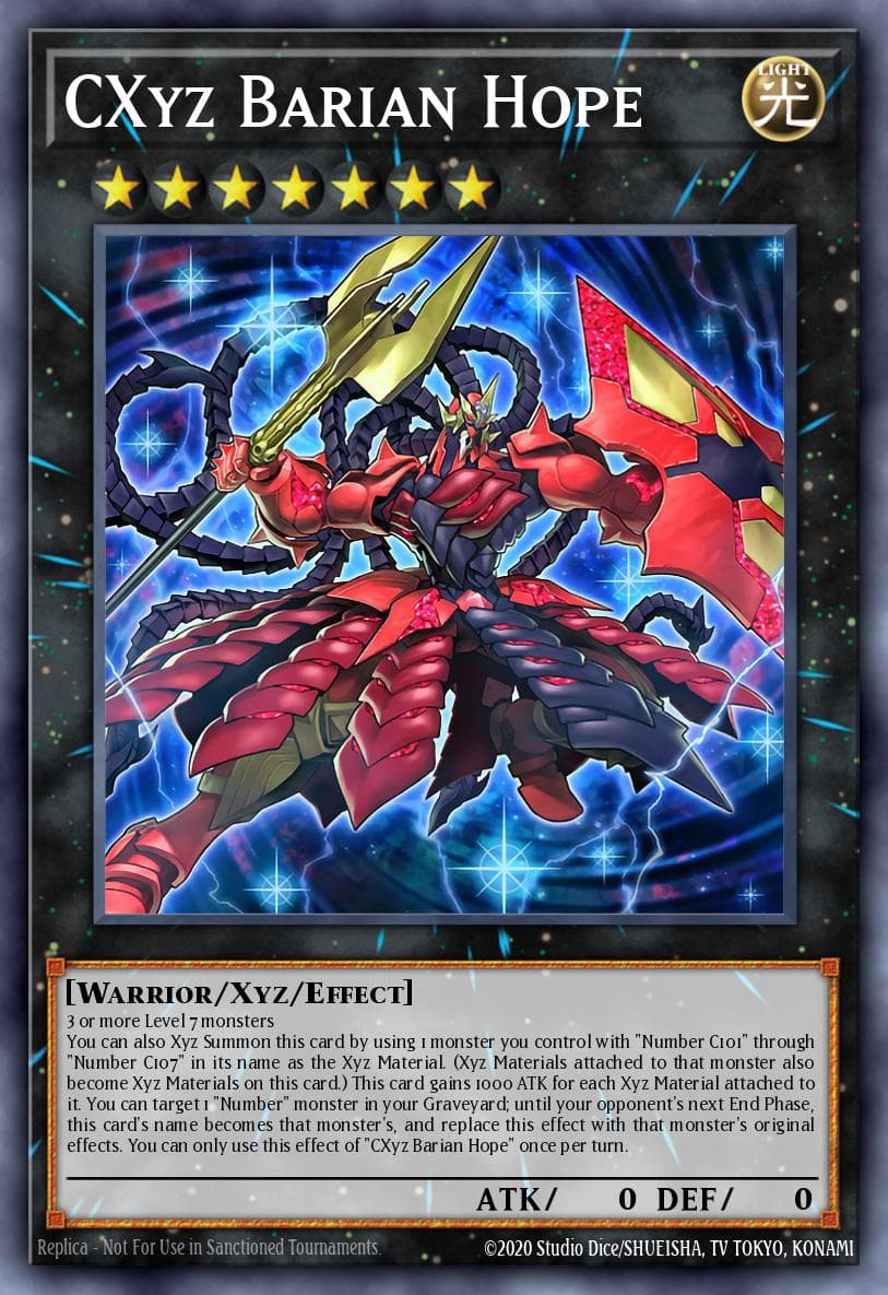 CXyz Barian Hope 2015 Mega-Tin Mega Pack card