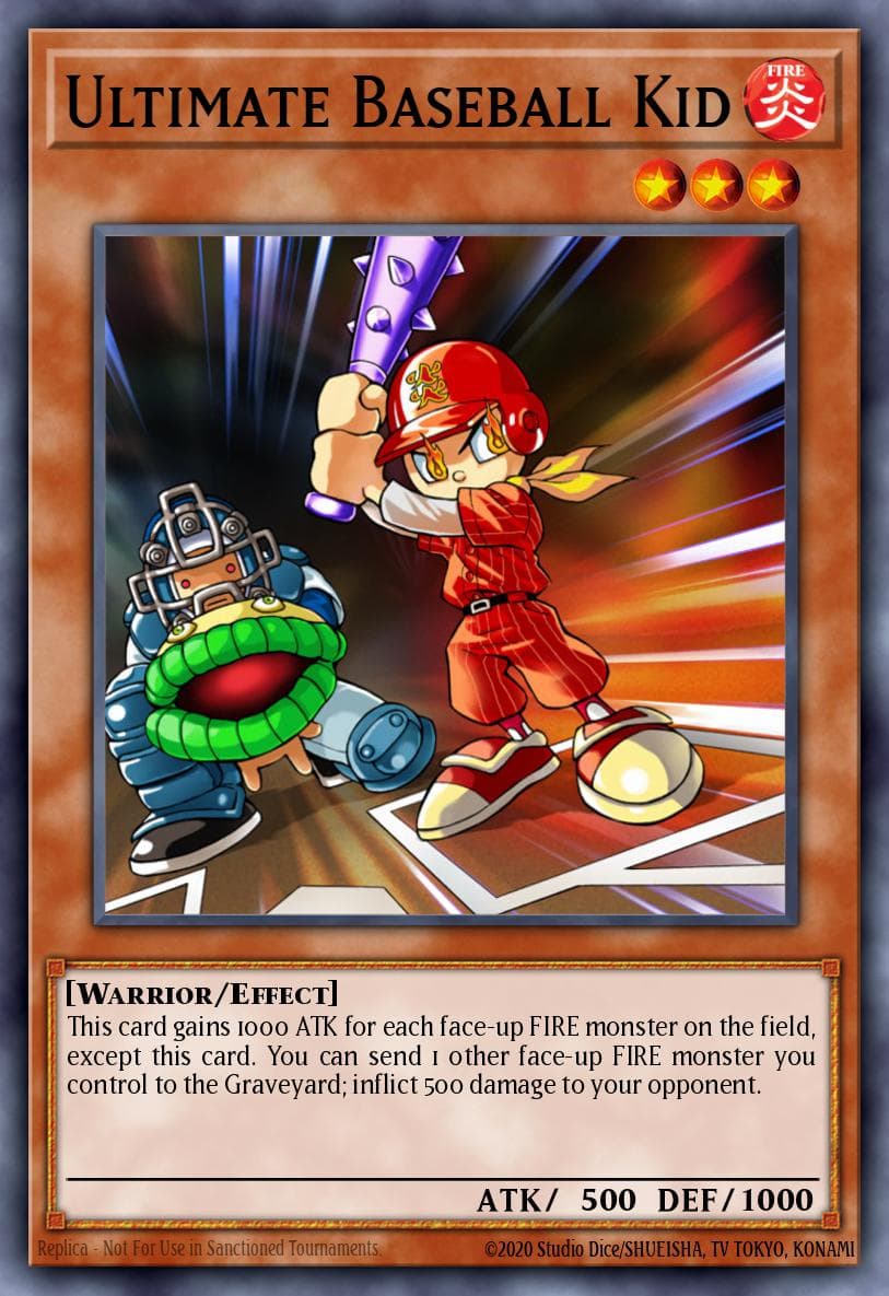 Ultimate Baseball Kid Structure Deck: Blaze of Destruction card