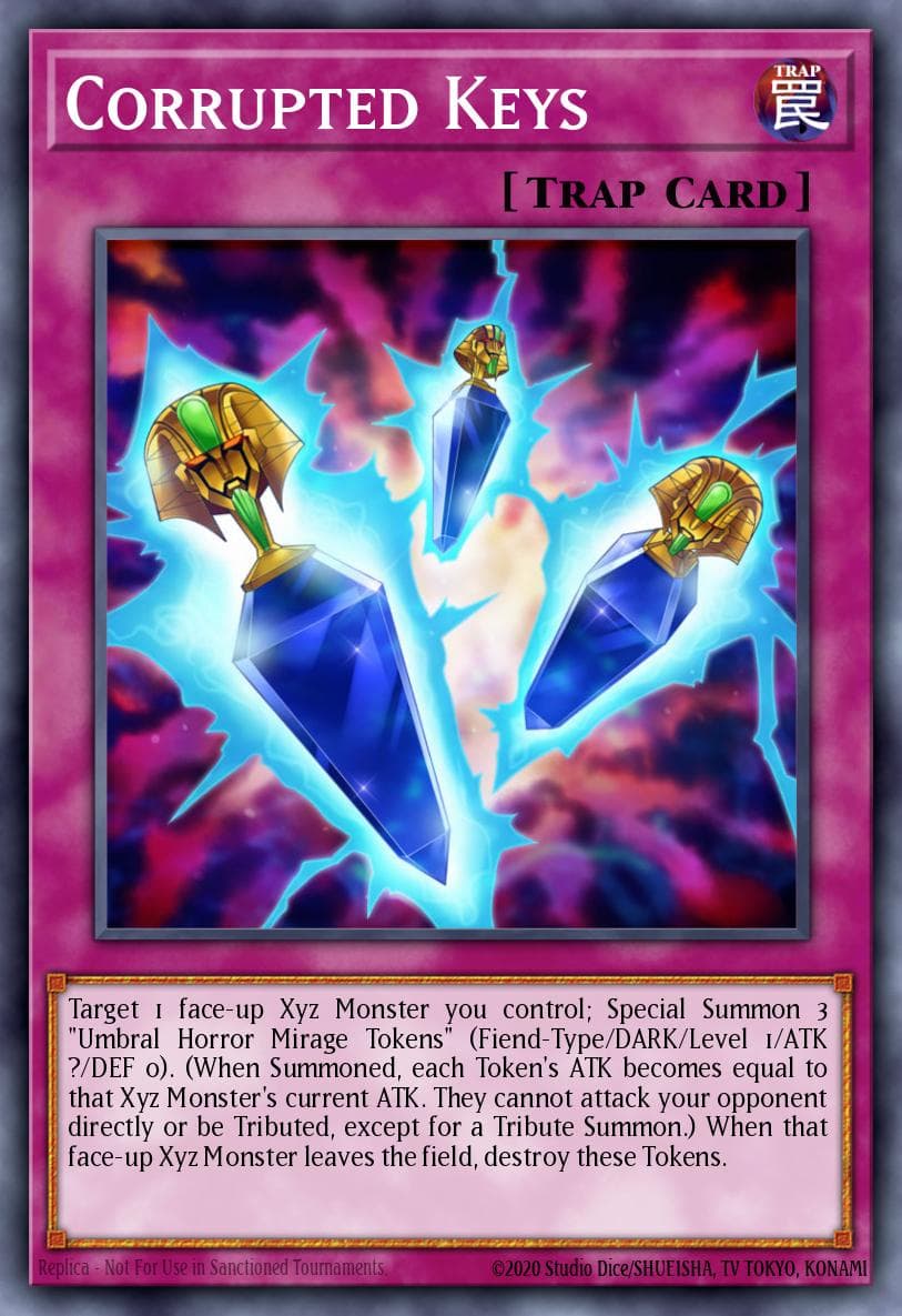 Corrupted Keys Judgment of the Light: Deluxe Edition card