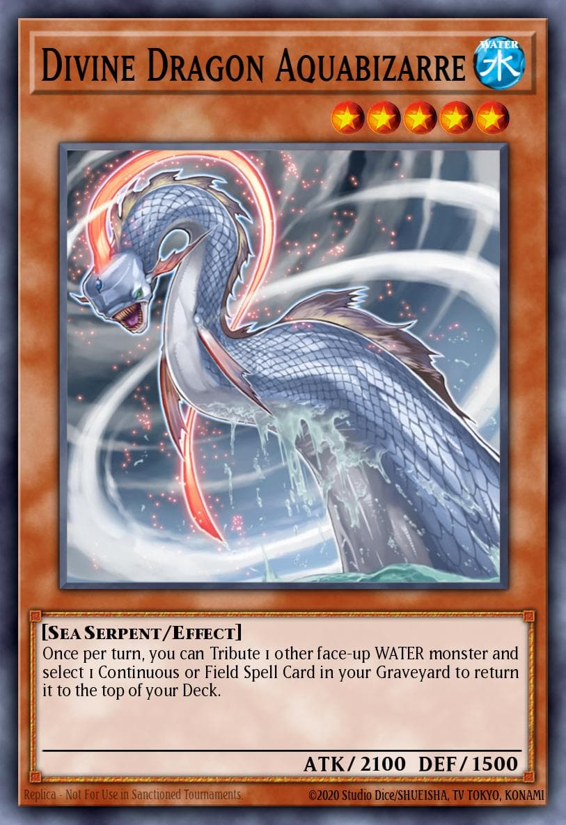 Divine Dragon Aquabizarre Ancient Prophecy: Special Edition card