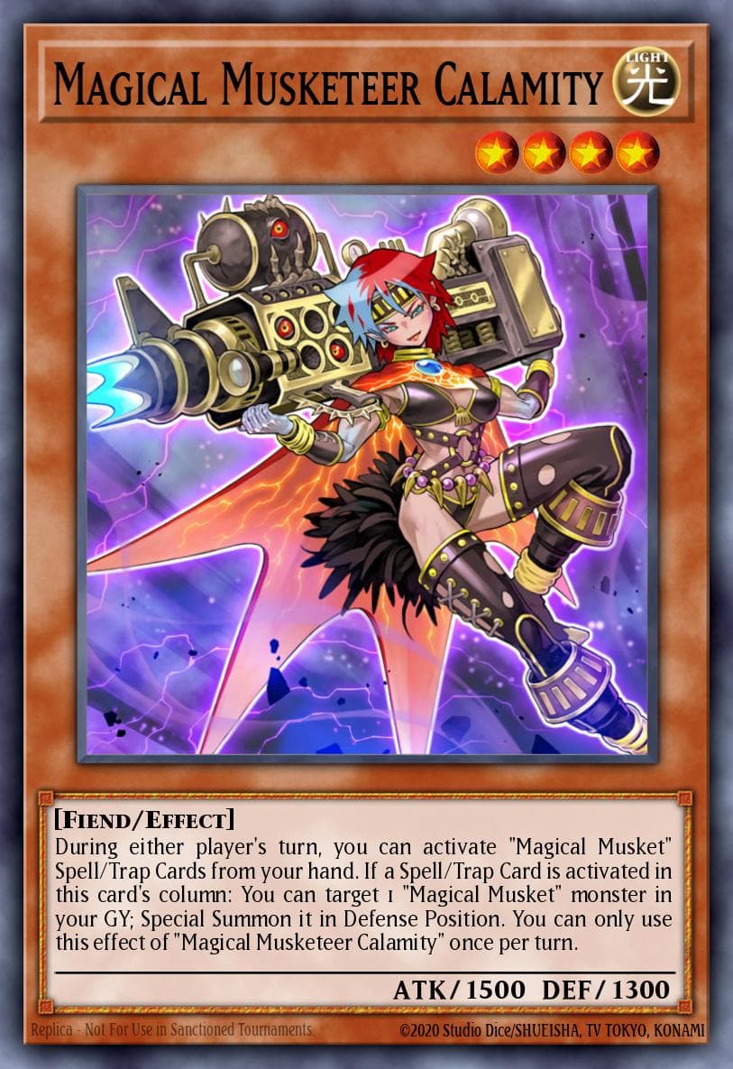 Magical Musketeer Calamity The Lost Art Promotion O card