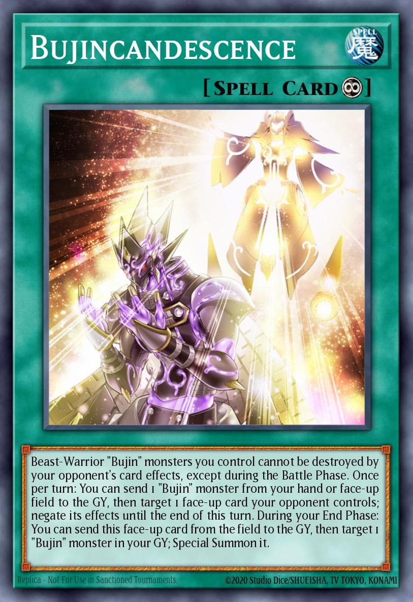 Bujincandescence 2022 Tin of the Pharaoh's Gods card
