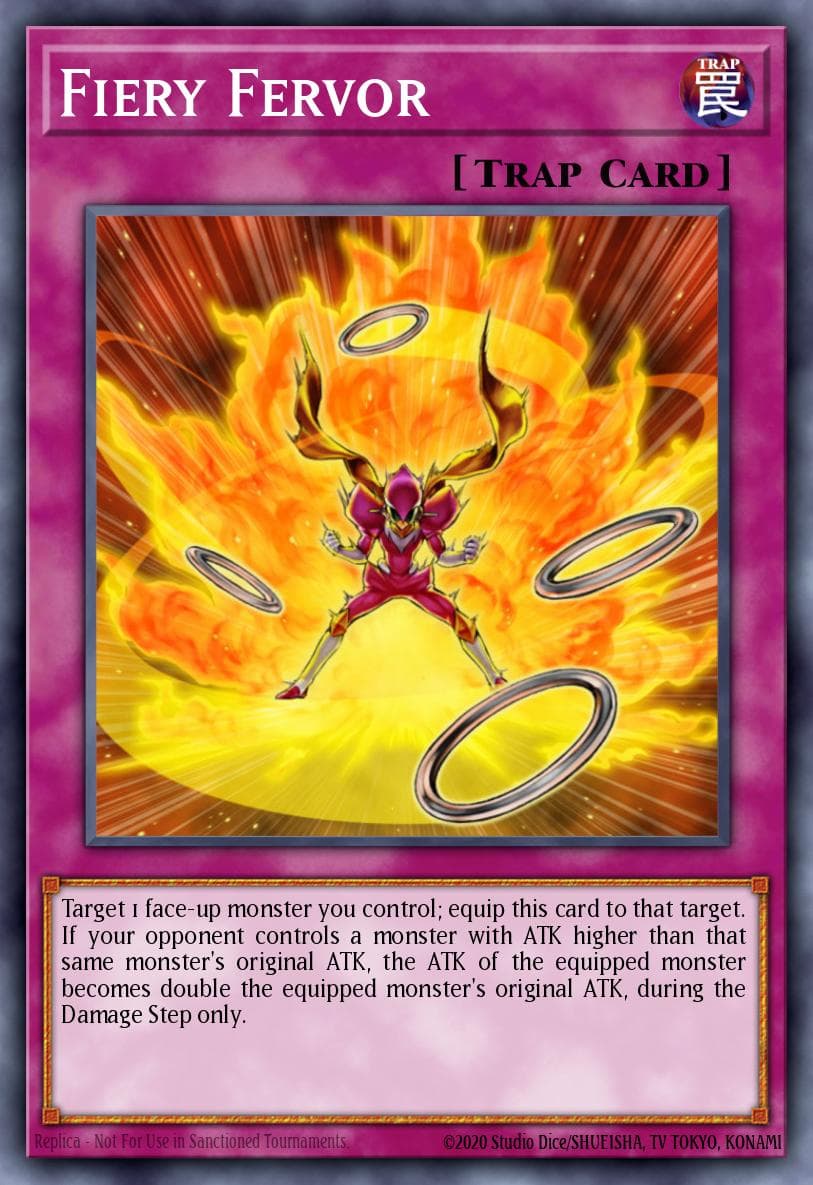 Fiery Fervor Photon Shockwave Sneak Peek Participation Card card