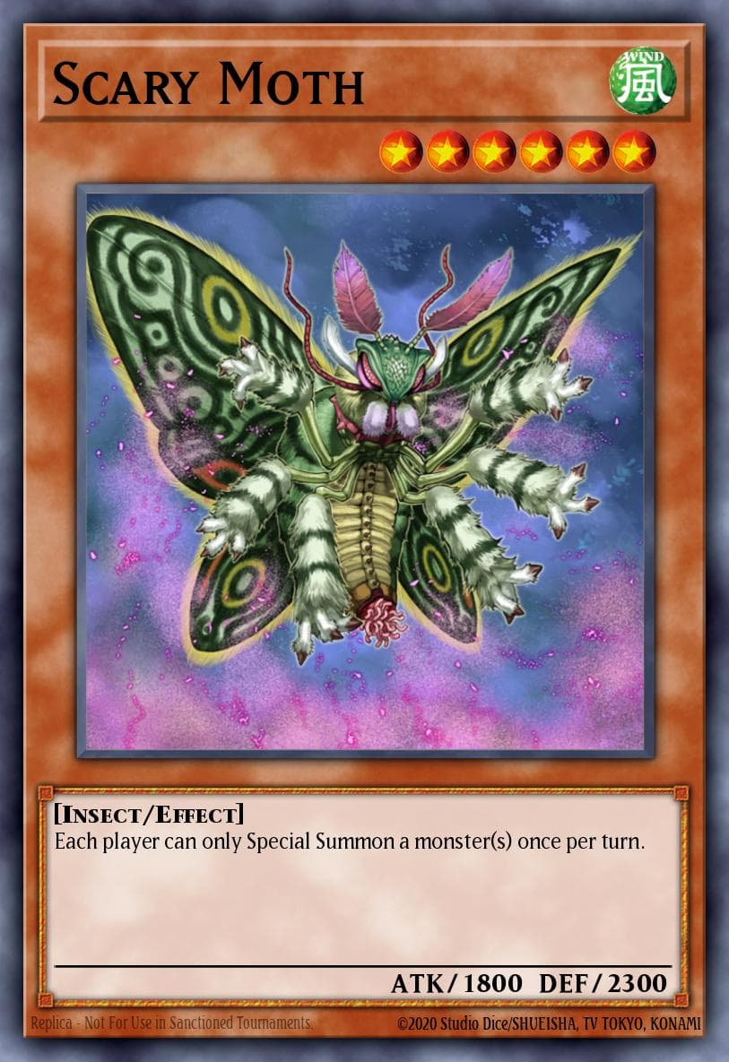 Scary Moth Ancient Prophecy: Special Edition card