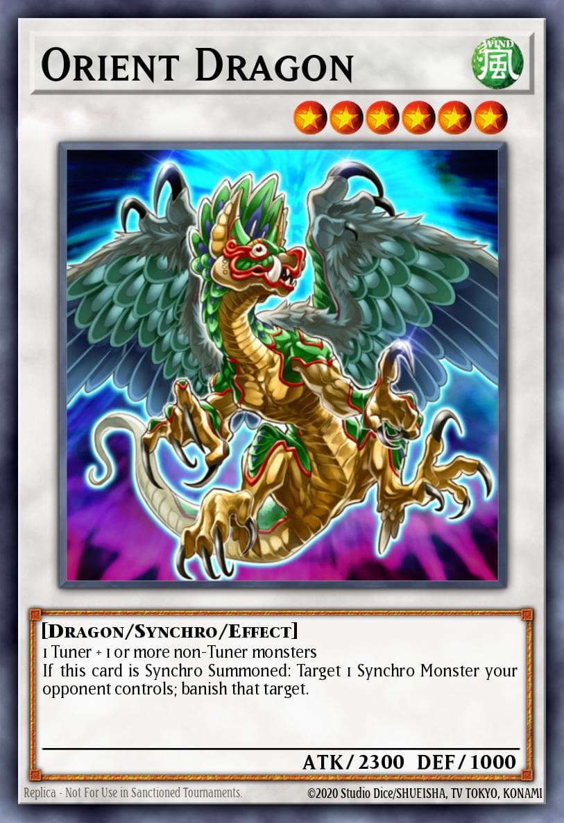 Orient Dragon Generation Force: Special Edition card