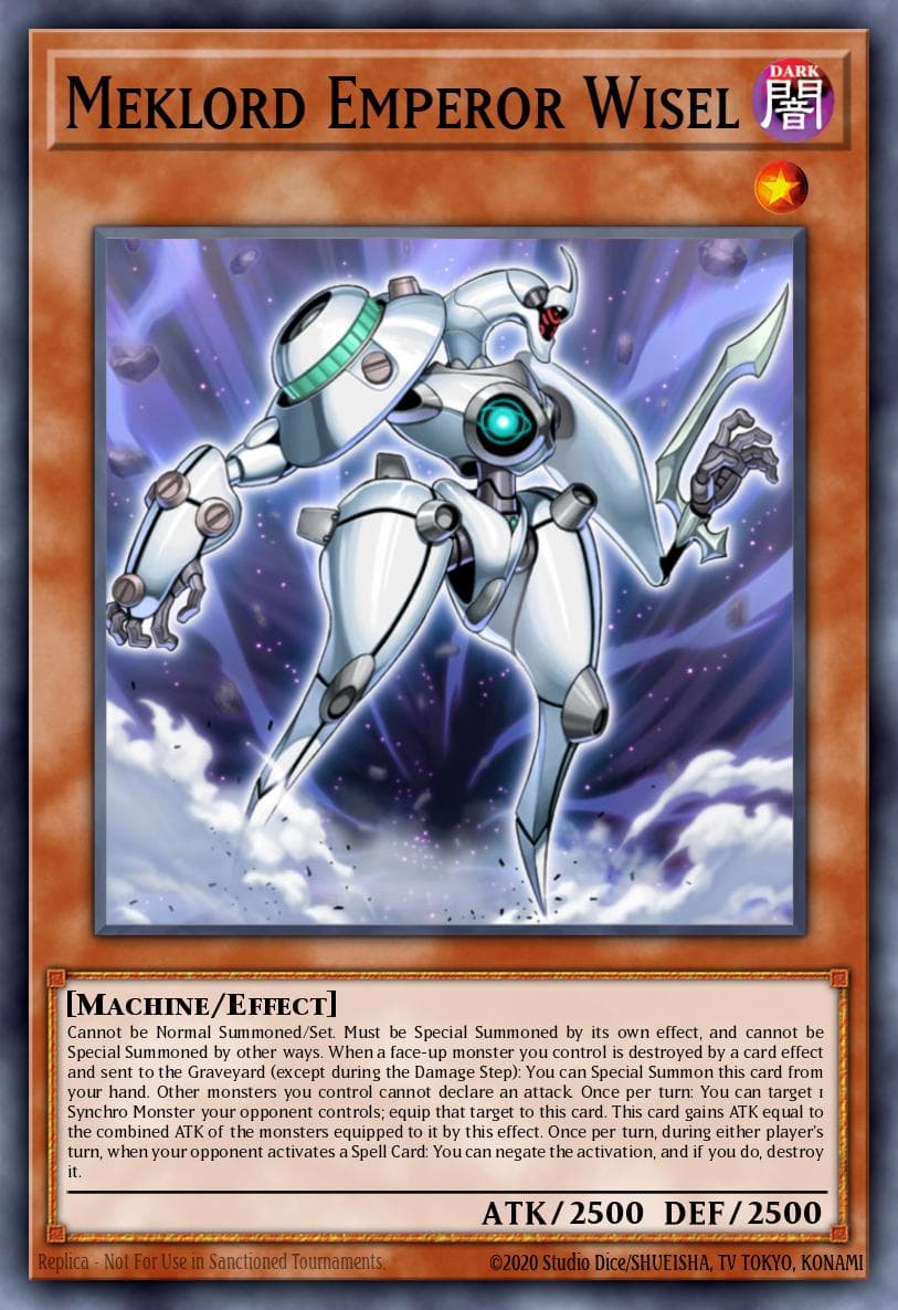 Meklord Emperor Wisel Legendary Duelists: Rage of Ra card