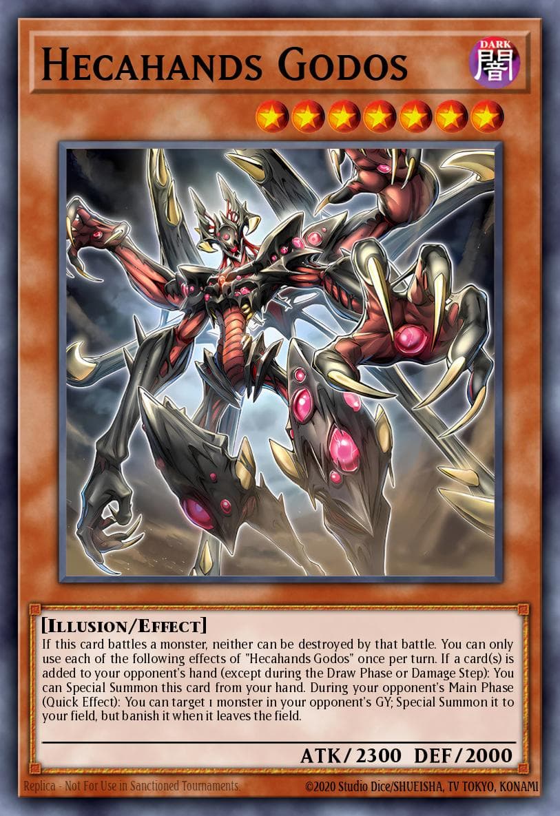 Hecahands Godos Phantom Revenge card