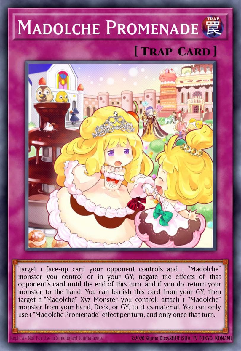 Madolche Promenade Eternity Code Premiere! promotional card card