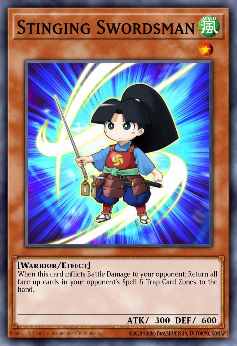 Stinging Swordsman Photon Shockwave Sneak Peek Participation Card card
