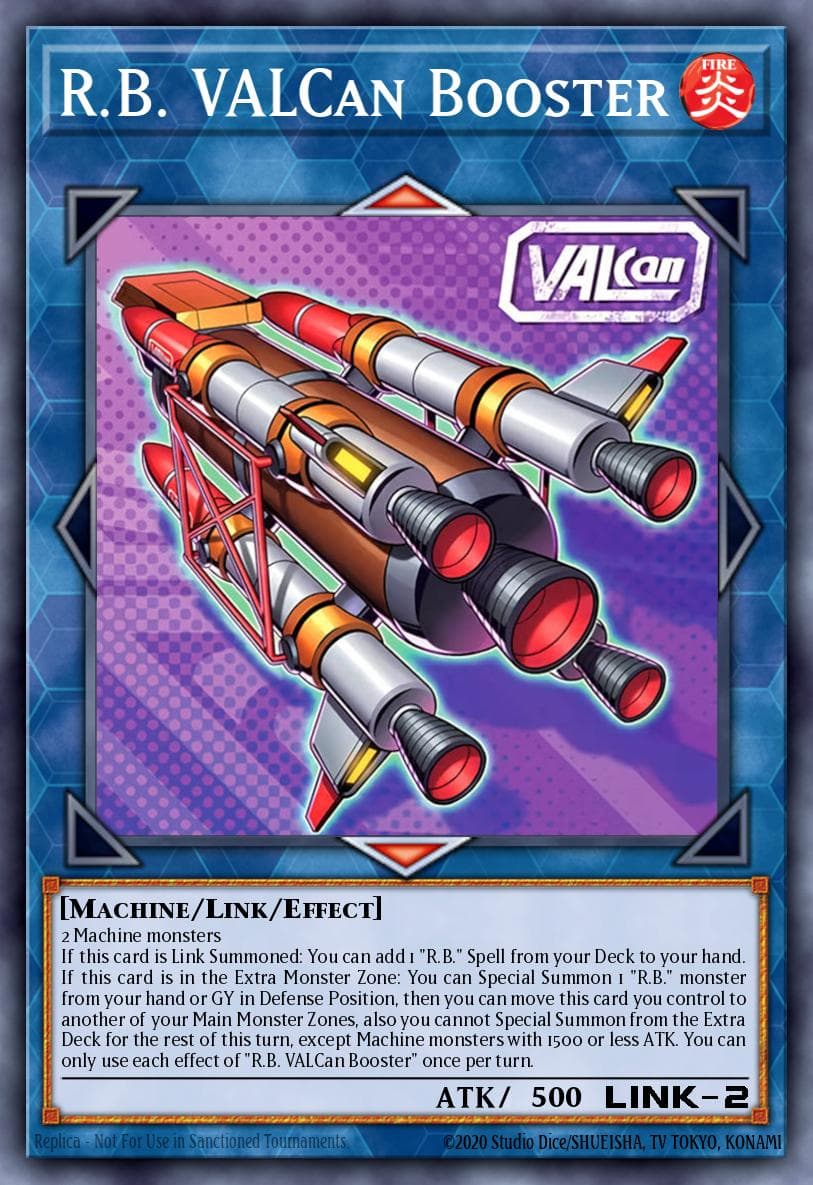 R.B. VALCan Booster 遊戲王 card