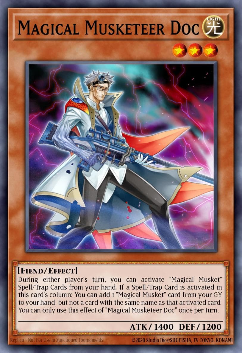 Magical Musketeer Doc Spirit Warriors card