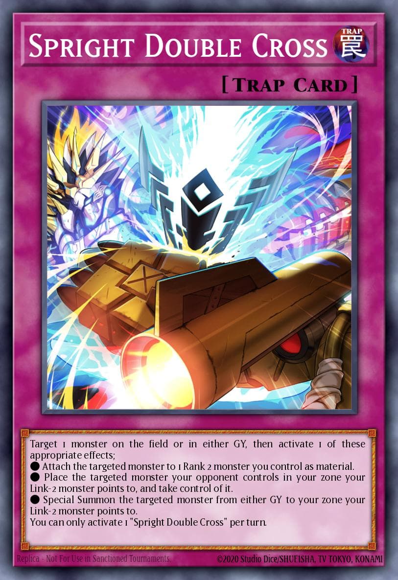 Spright Double Cross Darkwing Blast card