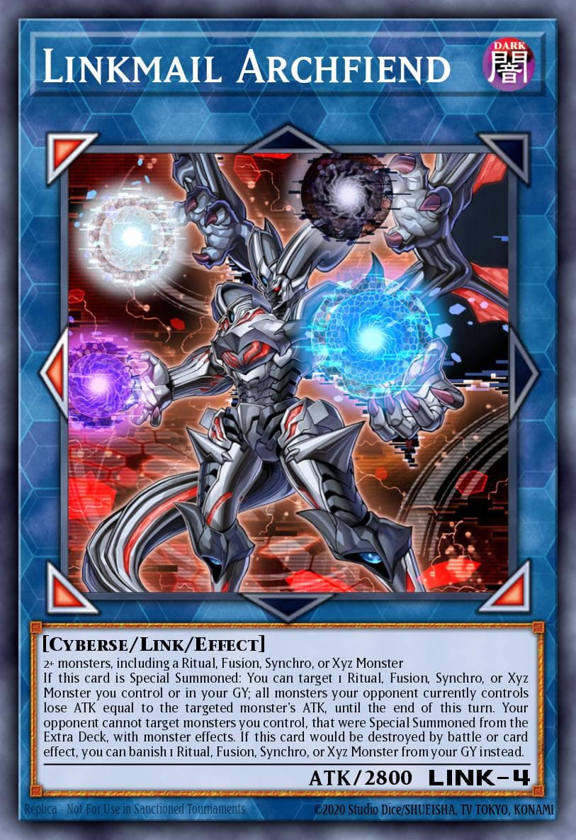 Linkmail Archfiend 2020 Tin of Lost Memories Mega Pack card