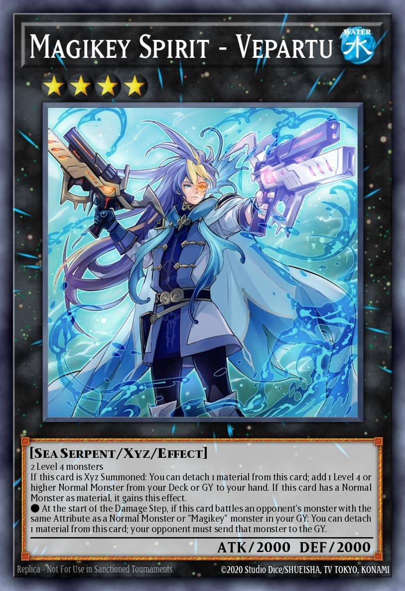 Magikey Spirit - Vepartu Burst of Destiny card