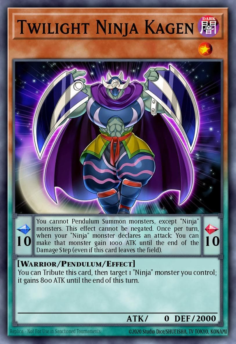 Twilight Ninja Kagen Battles of Legend: Chapter 1 card