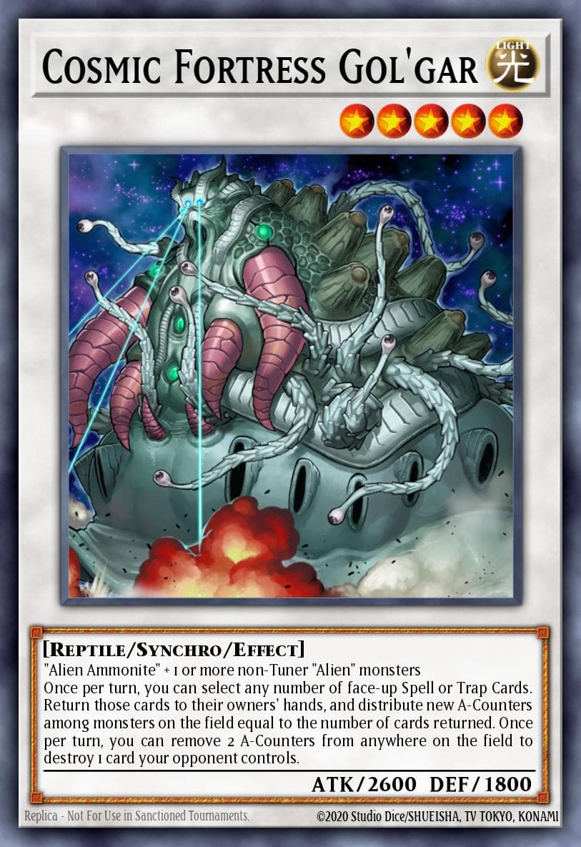 Cosmic Fortress Gol'gar Crimson Crisis: Special Edition card