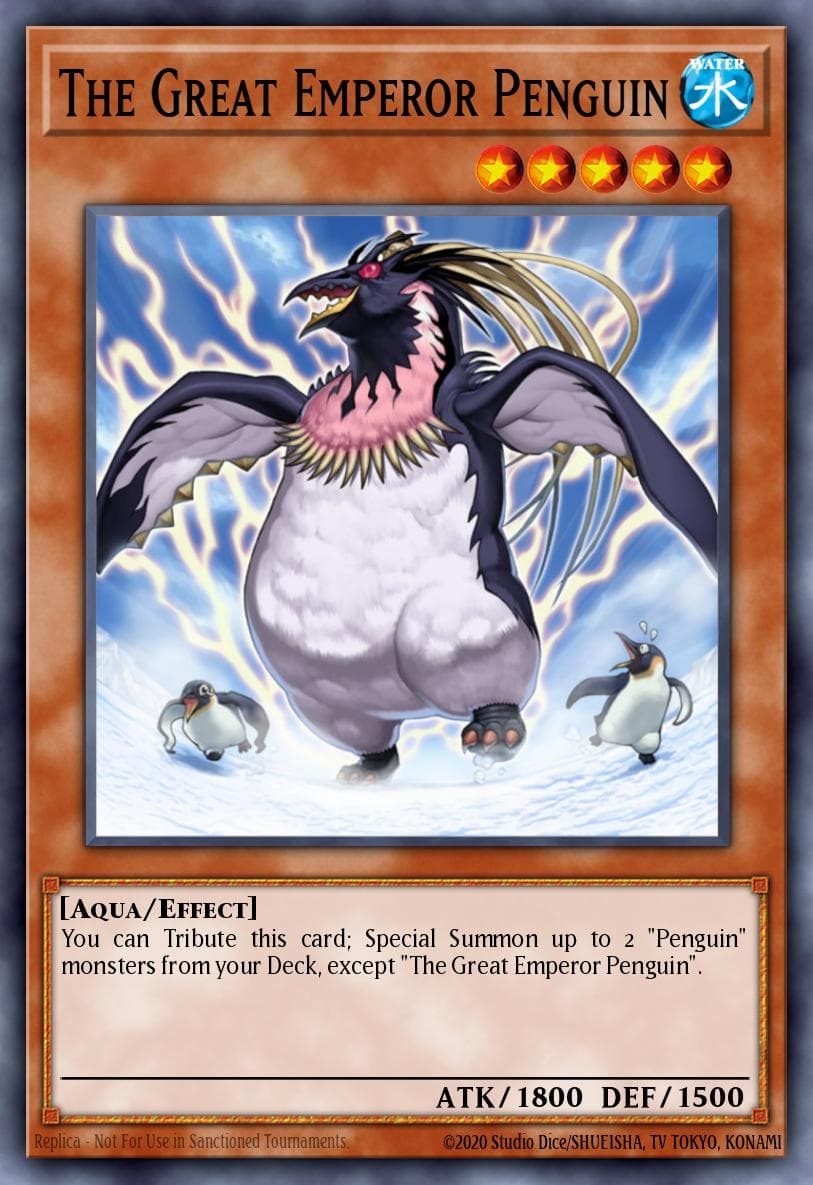 The Great Emperor Penguin Generation Force: Special Edition card