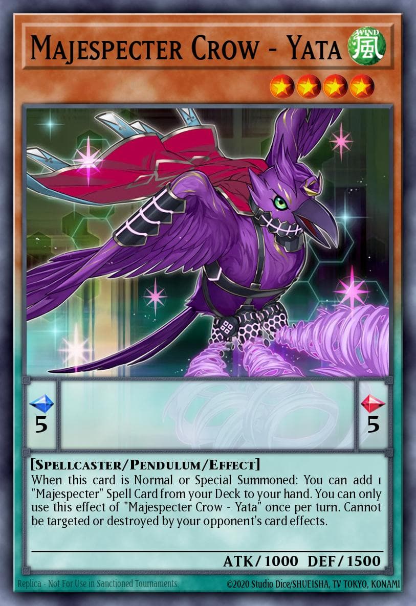 Majespecter Crow - Yata Dimension of Chaos: Special Edition card