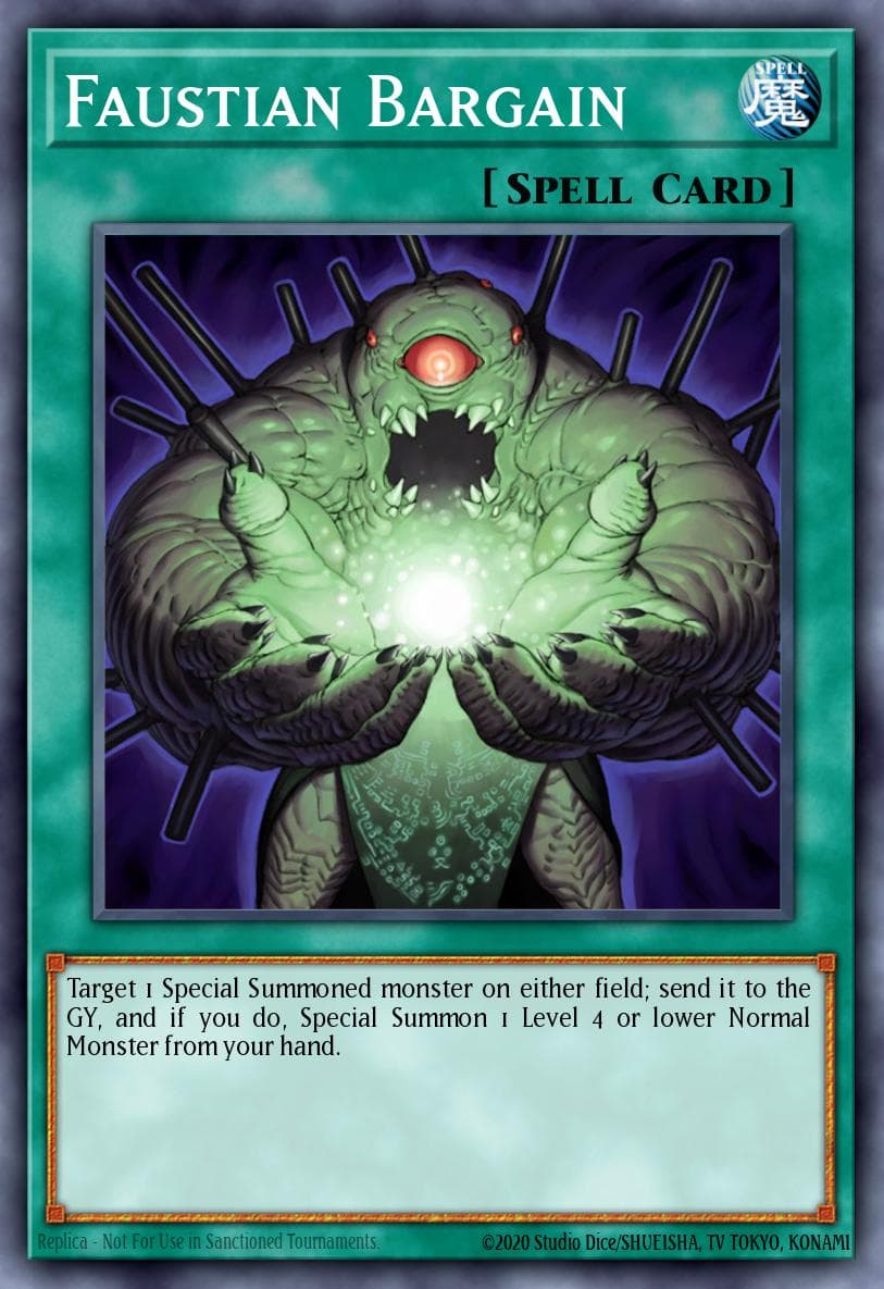 Faustian Bargain Stardust Overdrive: Special Edition card