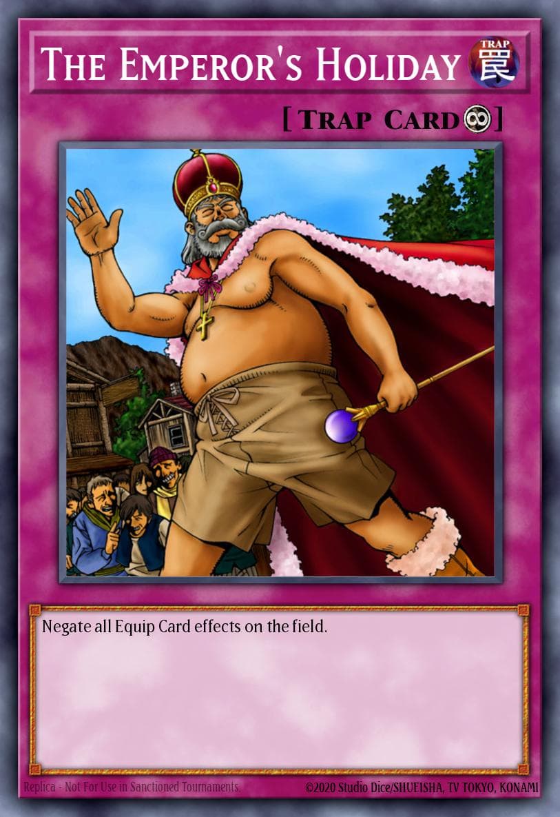 The Emperor's Holiday Labyrinth of Nightmare card