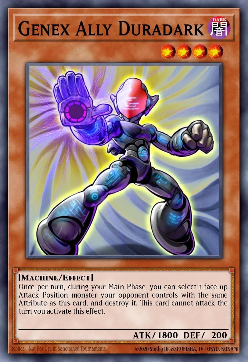Genex Ally Duradark Battles of Legend: Terminal Revenge card