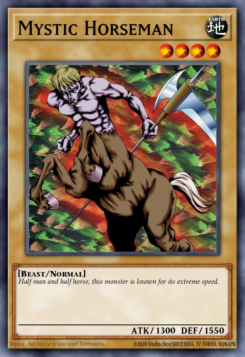 Mystic Horseman Dark Beginning 2 card