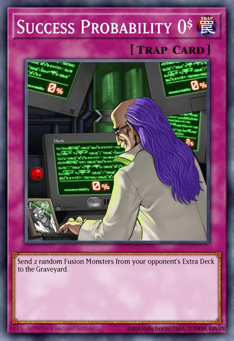 Success Probability 0% Dark Revelation Volume 4 card