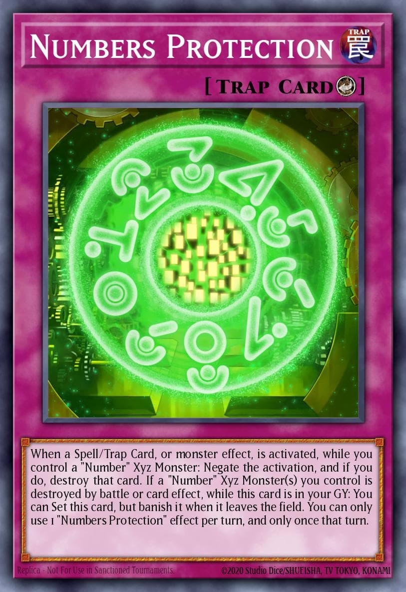Numbers Protection Brothers of Legend card