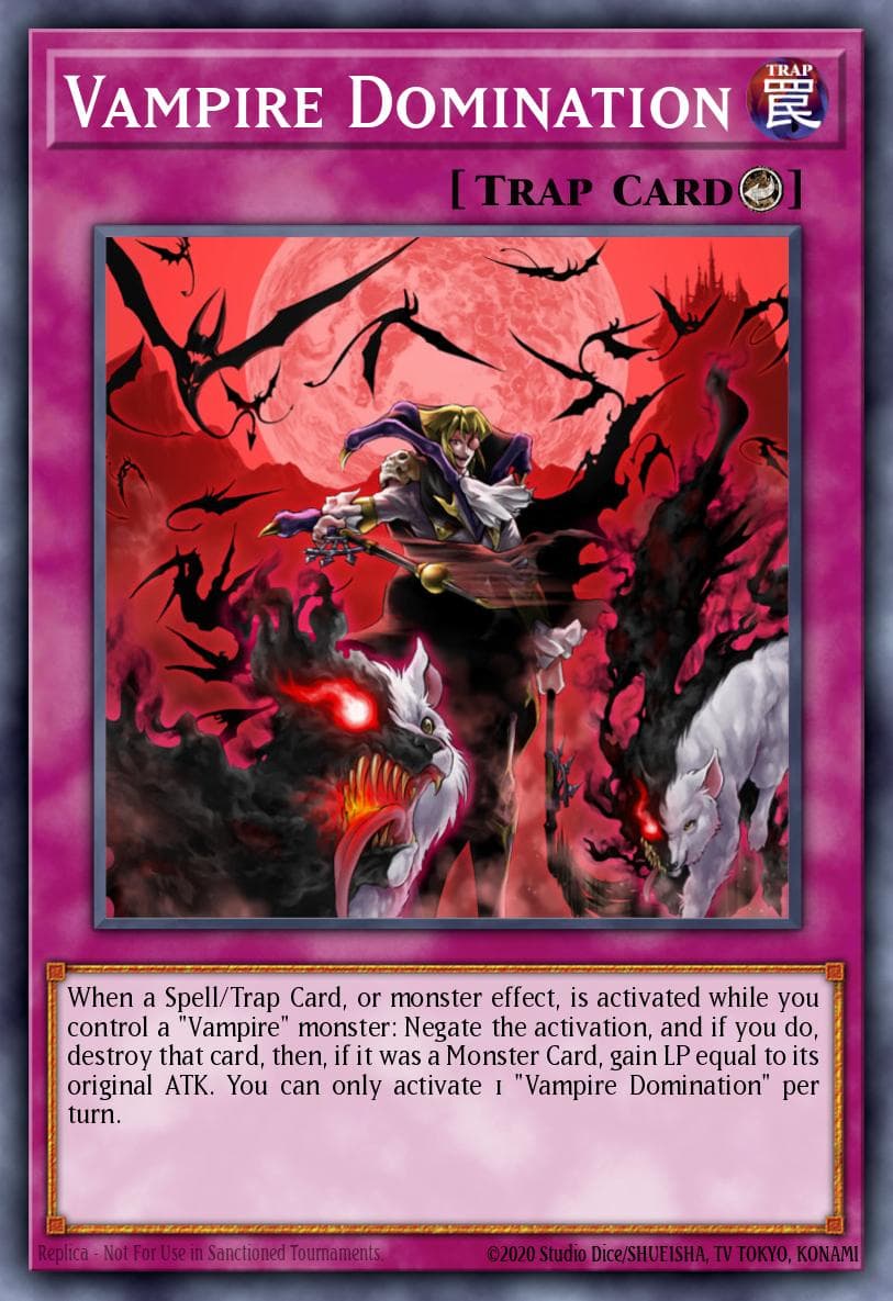 Vampire Domination Dark Saviors card