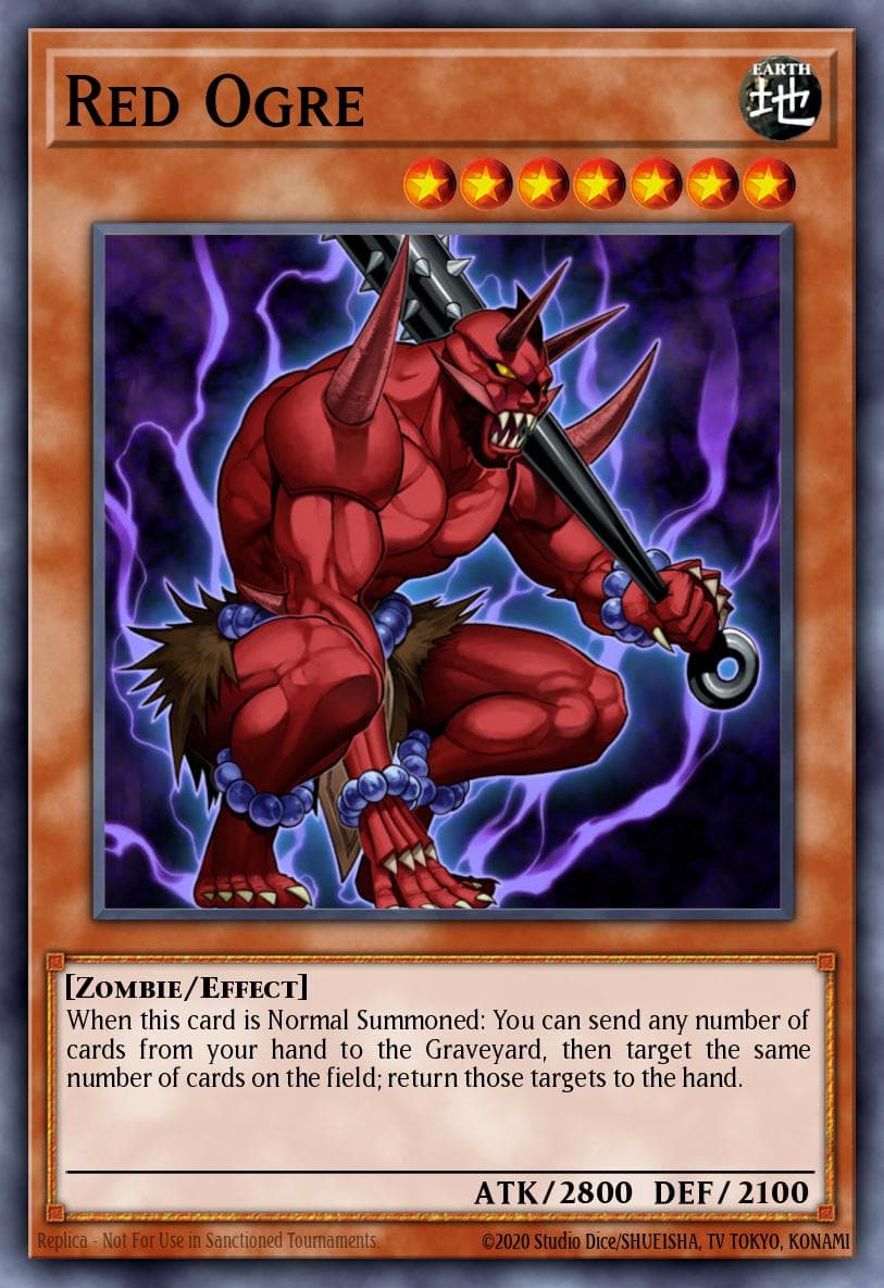 Red Ogre Crossroads of Chaos: Special Edition card