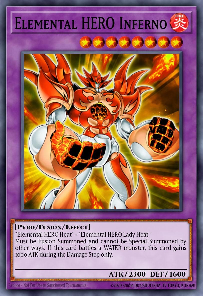 Elemental HERO Inferno Premium Pack 2 (TCG) card