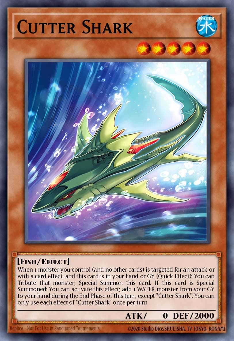 Cutter Shark 遊戲王 card