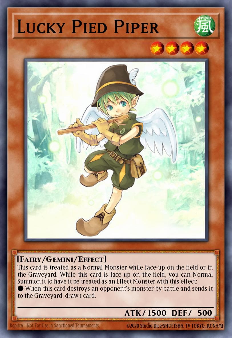Lucky Pied Piper Tactical Evolution: Special Edition card